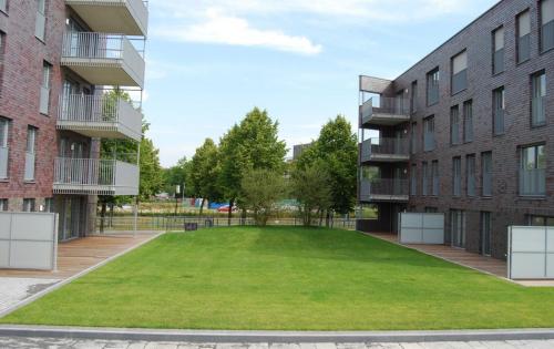 Begrünung der Tiefgarage Apartmenthaus "De Hoge Dries" im niederländischen Apeldoorn